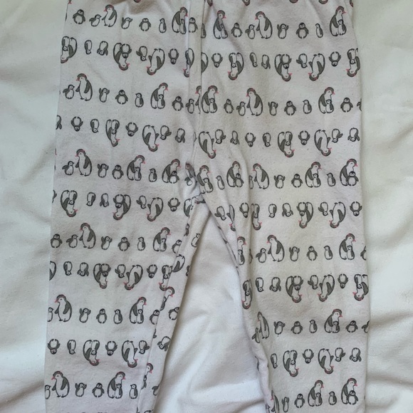 Just One You Carter’s 9 month top and pants set - pink and penguins - Picture 5 of 7